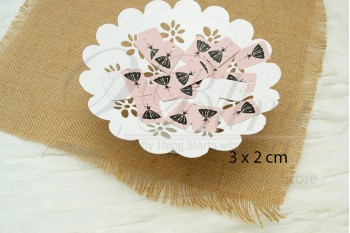 Packaging, SWING TAGS "Mannequin" 3x2 cm - Pack of 25